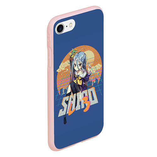 Чехол iPhone 7/8 матовый Shiro princess / 3D-Светло-розовый – фото 2