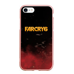 Чехол iPhone 7/8 матовый Far Cry 6, цвет: 3D-светло-розовый