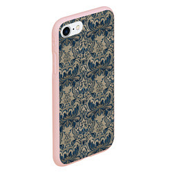 Чехол iPhone 7/8 матовый Классические узоры Versace, цвет: 3D-светло-розовый — фото 2