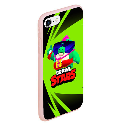 Чехол iPhone 7/8 матовый Базз Buzz Brawl Stars / 3D-Светло-розовый – фото 2