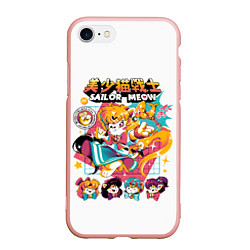 Чехол iPhone 7/8 матовый Sailor Meow