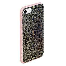 Чехол iPhone 7/8 матовый ПерсидСкие Узоры, цвет: 3D-светло-розовый — фото 2