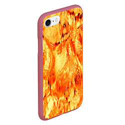 Чехол iPhone 7/8 матовый Жаркая Пустыня, цвет: 3D-малиновый — фото 2