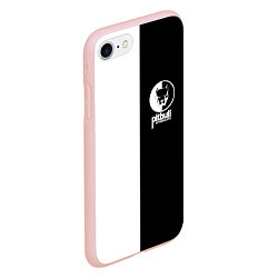 Чехол iPhone 7/8 матовый PITBULL SYNDICATE ПИТБУЛЬ, цвет: 3D-светло-розовый — фото 2