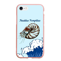 Чехол iPhone 7/8 матовый Nautilus Pompilius океан