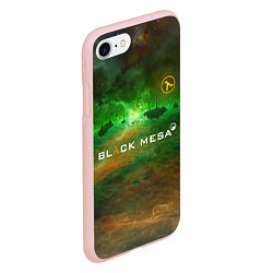 Чехол iPhone 7/8 матовый BLACK MESA HALF-LIFE Z, цвет: 3D-светло-розовый — фото 2