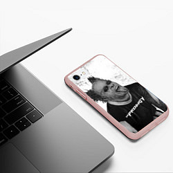 Чехол iPhone 7/8 матовый THE PRODIGY ПРОДИДЖИ Z, цвет: 3D-светло-розовый — фото 2