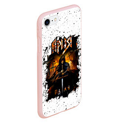 Чехол iPhone 7/8 матовый Ария ПАЛАЧ, цвет: 3D-светло-розовый — фото 2