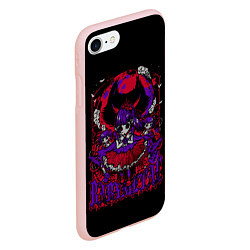 Чехол iPhone 7/8 матовый Trio BabyMetal, цвет: 3D-светло-розовый — фото 2