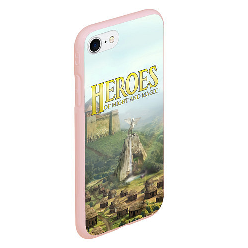 Чехол iPhone 7/8 матовый Оплот Heroes of Might and Magic 3 Z / 3D-Светло-розовый – фото 2