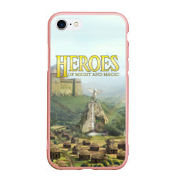 Чехол iPhone 7/8 матовый Оплот Heroes of Might and Magic 3 Z, цвет: 3D-светло-розовый
