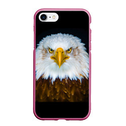 Чехол iPhone 7/8 матовый Белоголовый орлан