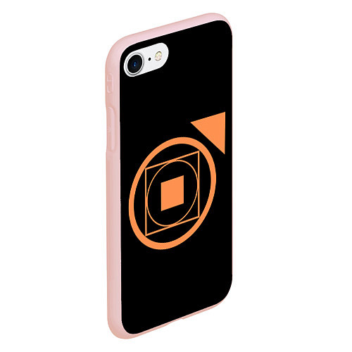 Чехол iPhone 7/8 матовый Тремер / 3D-Светло-розовый – фото 2