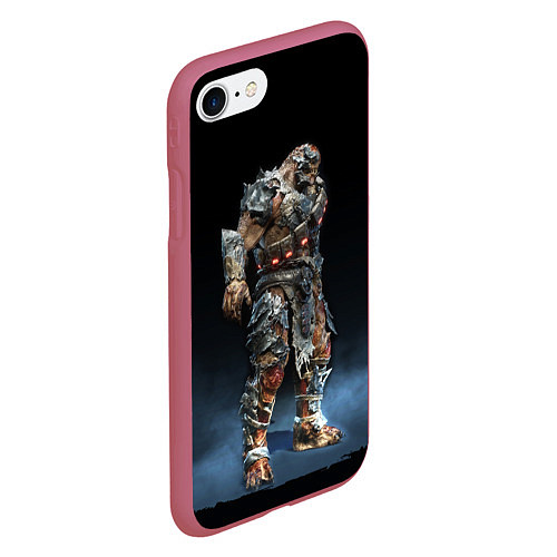 Чехол iPhone 7/8 матовый NPC GEARS OF WAR Z / 3D-Малиновый – фото 2