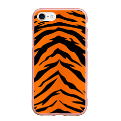 Чехол iPhone 7/8 матовый Шкура тигра