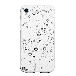 Чехол iPhone 7/8 матовый Утренний дождь, цвет: 3D-белый