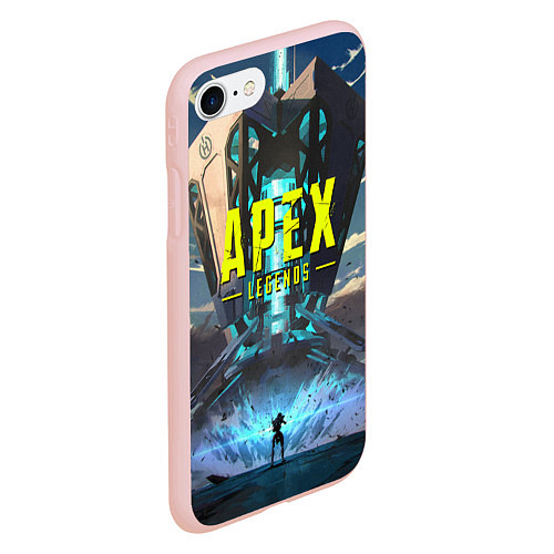 Чехол iPhone 7/8 матовый APEX Legends boom / 3D-Светло-розовый – фото 2