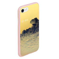Чехол iPhone 7/8 матовый Its Time - Imagine Dragons, цвет: 3D-светло-розовый — фото 2