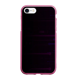 Чехол iPhone 7/8 матовый Технометрия, цвет: 3D-малиновый