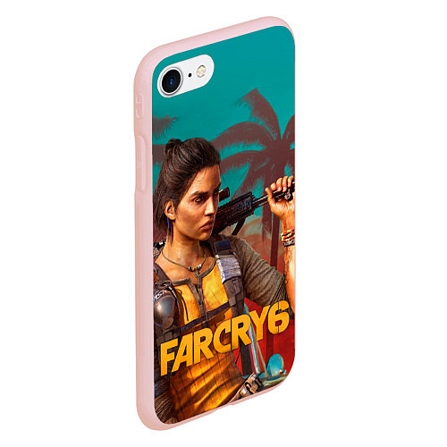 Чехол iPhone 7/8 матовый Far Cry Dani Rojas / 3D-Светло-розовый – фото 2