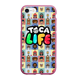 Чехол iPhone 7/8 матовый Toca Life