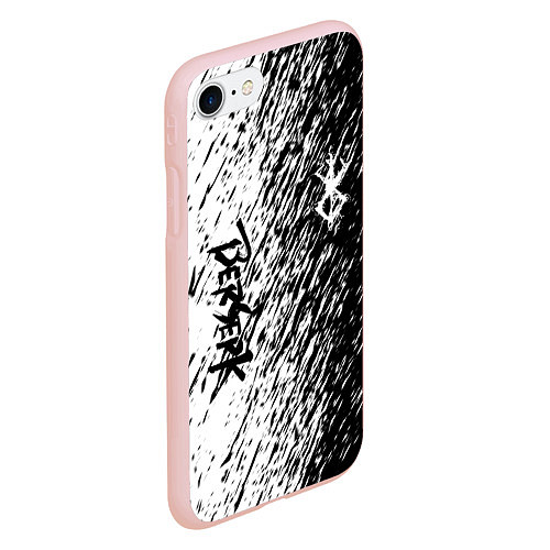 Чехол iPhone 7/8 матовый Anime Berserk / 3D-Светло-розовый – фото 2