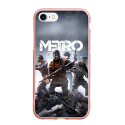 Чехол iPhone 7/8 матовый МЕТРО ИСХОД АРТЁМ ,ЯДЕРНАЯ ЗИМА METRO EXODUS