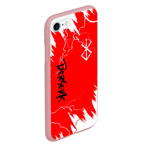 Чехол iPhone 7/8 матовый BERSERK logo / 3D-Баблгам – фото 2