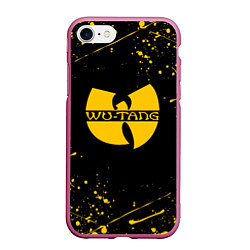 Чехол iPhone 7/8 матовый WU-TANG CLAN БРЫЗГИ КРАСОК