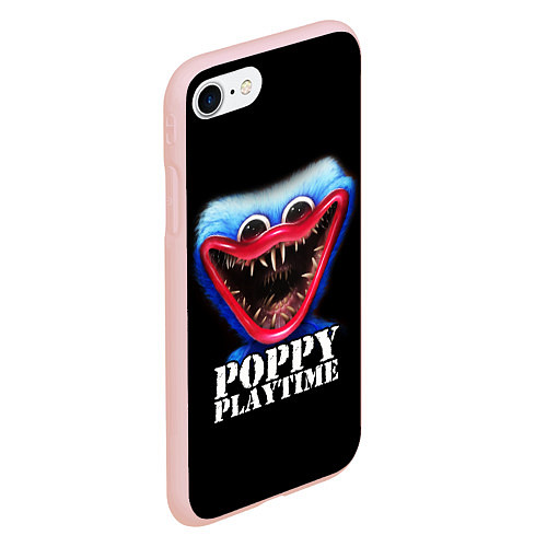 Чехол iPhone 7/8 матовый Poppy Playtime / 3D-Светло-розовый – фото 2