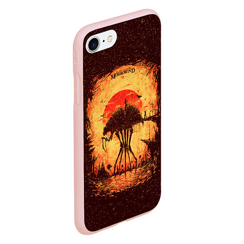 Чехол iPhone 7/8 матовый K aЛюбимый Моровинд / 3D-Светло-розовый – фото 2