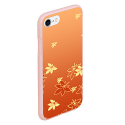 Чехол iPhone 7/8 матовый КАДЗУХА KAZUHA КРАСНЫЙ КЛЕН, цвет: 3D-светло-розовый — фото 2