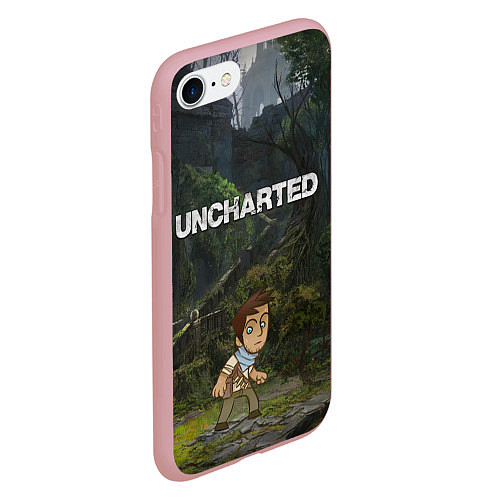 Чехол iPhone 7/8 матовый Uncharted На картах не значится / 3D-Баблгам – фото 2