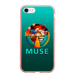 Чехол iPhone 7/8 матовый The Resistance - Muse