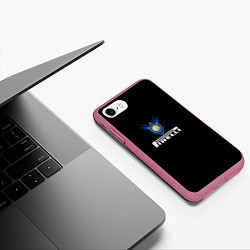 Чехол iPhone 7/8 матовый Forza Neradzzurri, цвет: 3D-малиновый — фото 2