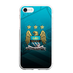 Чехол iPhone 7/8 матовый Manchester City Teal Themme
