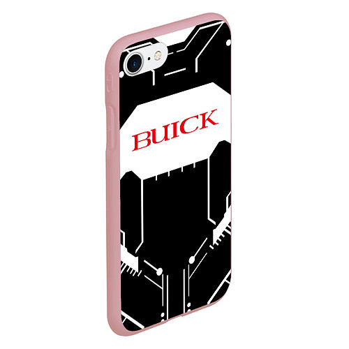 Чехол iPhone 7/8 матовый Buick Лого Эмблема спина / 3D-Баблгам – фото 2