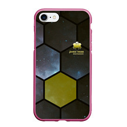 Чехол iPhone 7/8 матовый JWST space cell theme