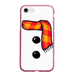 Чехол iPhone 7/8 матовый Snowman Outfit