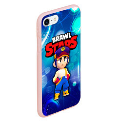 Чехол iPhone 7/8 матовый Fang Фэнг Brawl Stars, цвет: 3D-светло-розовый — фото 2