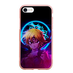 Чехол iPhone 7/8 матовый MELIODAS 7 DAEDLY SINS МЕЛИОДАС