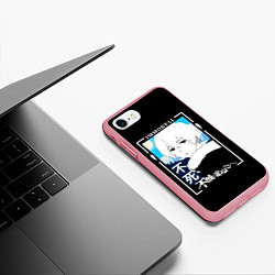 Чехол iPhone 7/8 матовый Фуши арт, цвет: 3D-баблгам — фото 2
