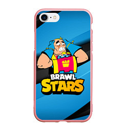 Чехол iPhone 7/8 матовый GROM ART BRAWL STARS, цвет: 3D-баблгам