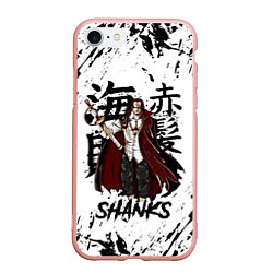 Чехол iPhone 7/8 матовый SHANKS ONE PIECE