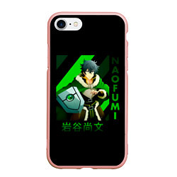 Чехол iPhone 7/8 матовый Naofumi - The Rising of the Shield Hero, цвет: 3D-светло-розовый