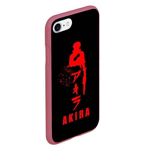 Чехол iPhone 7/8 матовый Shoutarou Kaneda - Akira / 3D-Малиновый – фото 2
