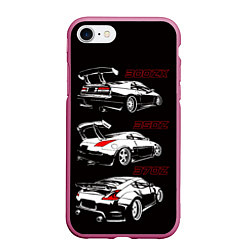 Чехол iPhone 7/8 матовый NISSAN 300 ZX 350Z 370Z JDM STYLE