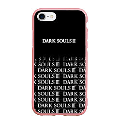 Чехол iPhone 7/8 матовый Dark souls 2 темные души, цвет: 3D-баблгам