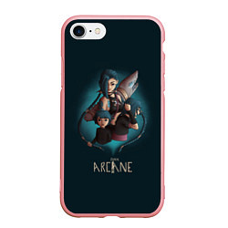 Чехол iPhone 7/8 матовый Джинкс Паудер - Jinx Powder League Of Legends, цвет: 3D-баблгам