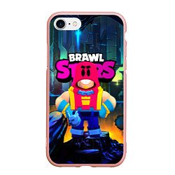 Чехол iPhone 7/8 матовый GROM SPACE BRAWL STARS